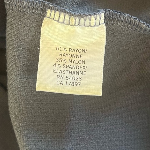 Banana Republic Smoky Blue Stretchy Dress Mid Length Women’s Size 8 - Picture 10 of 16